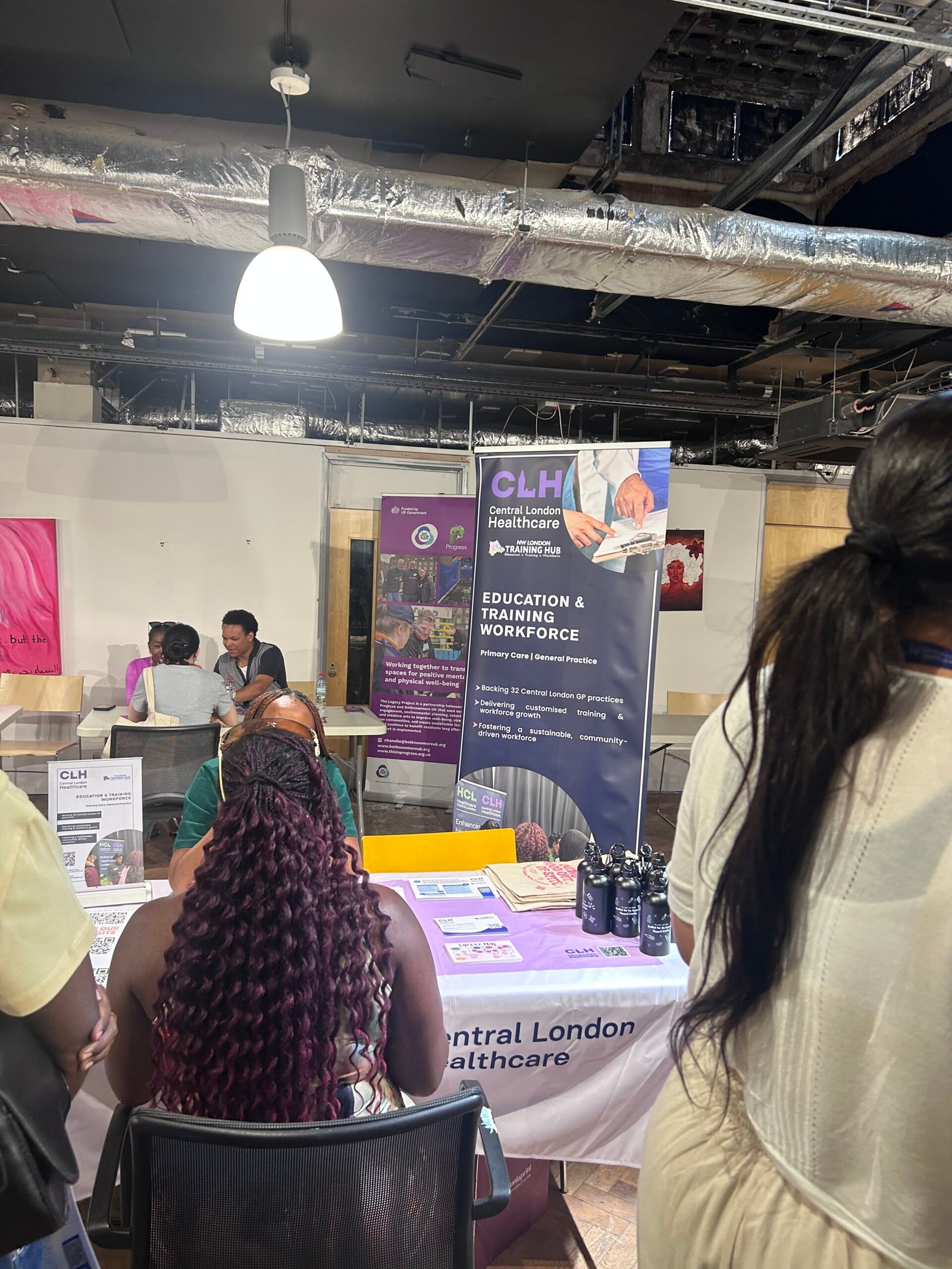 CLH Training Hub stand
