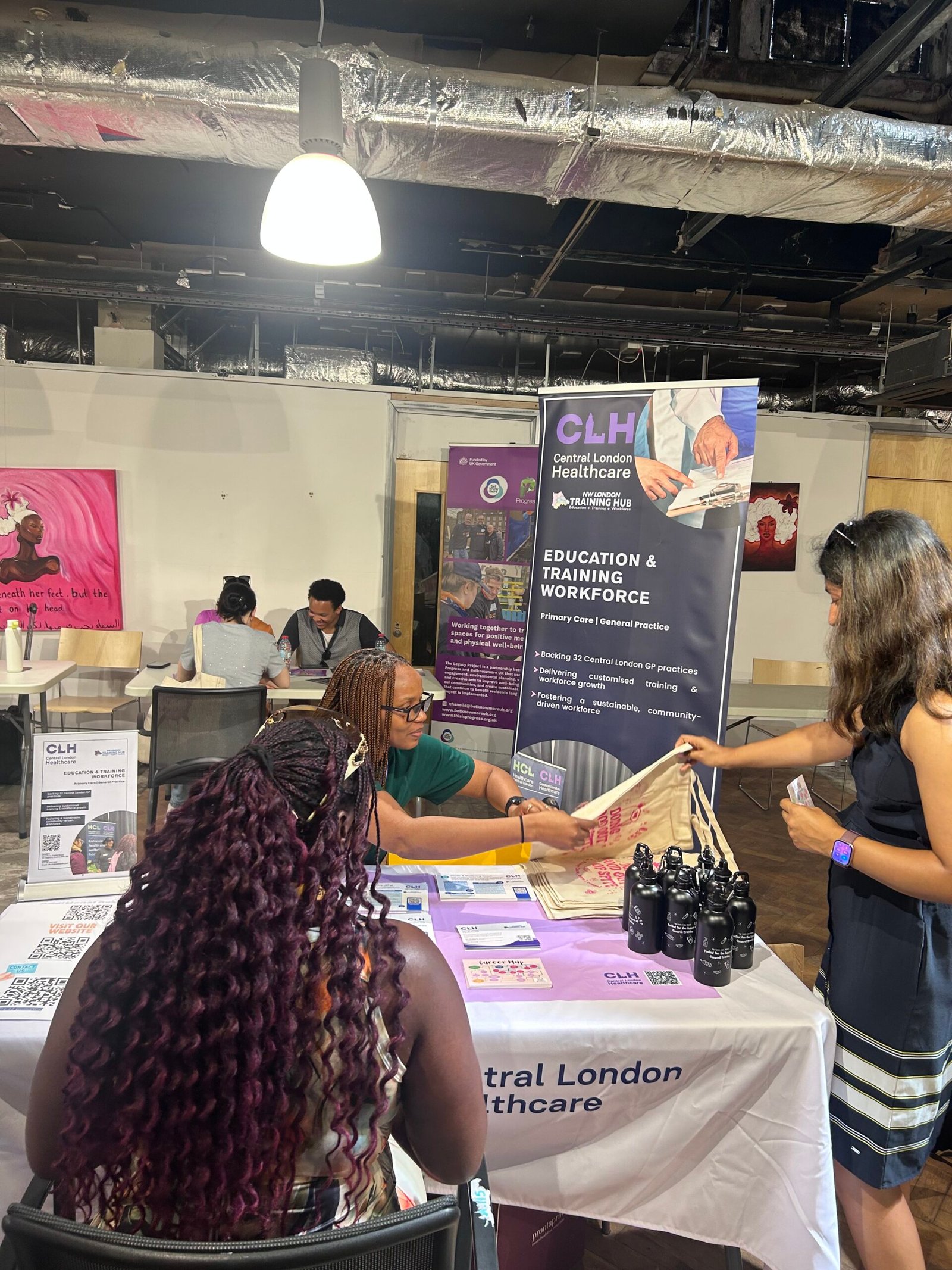 CLH Training Hub stand