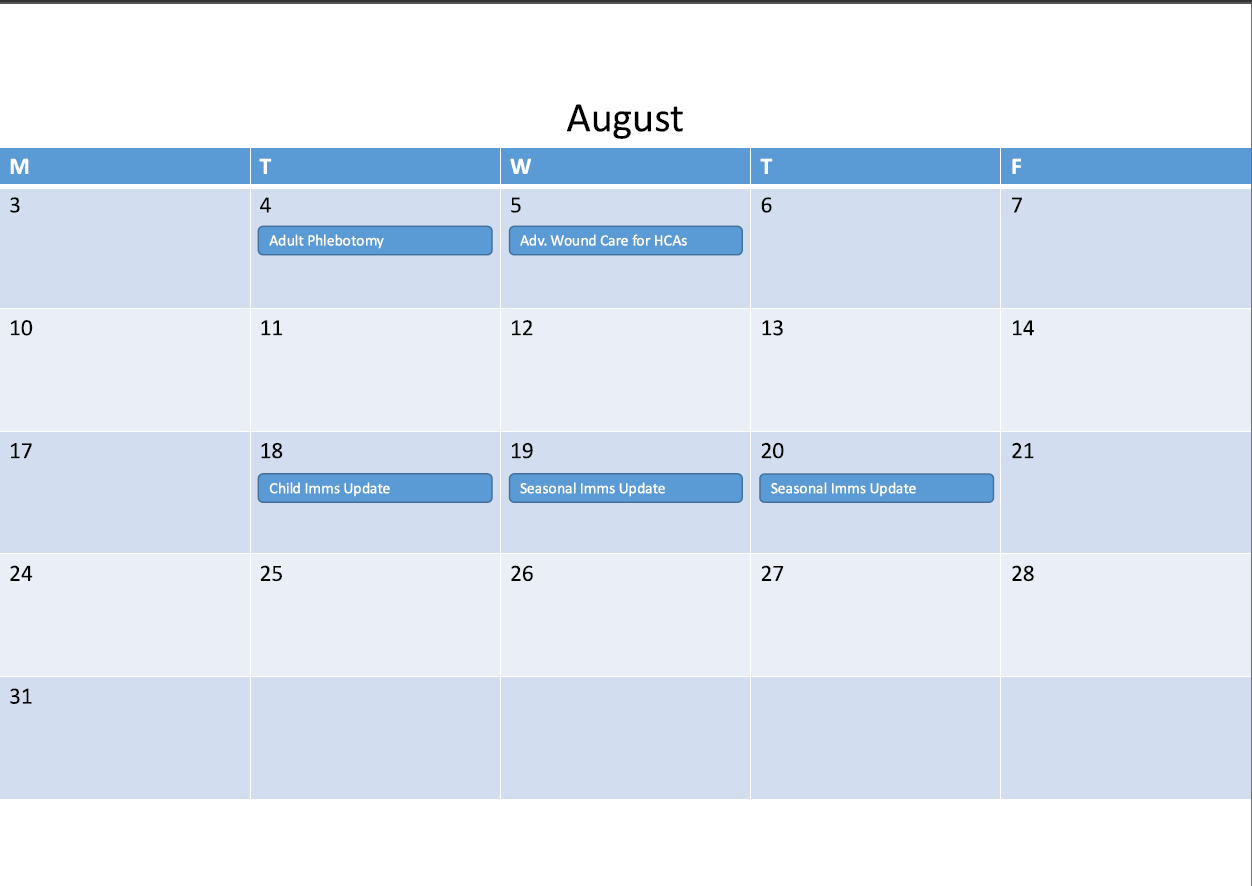 August 2026 Calendar